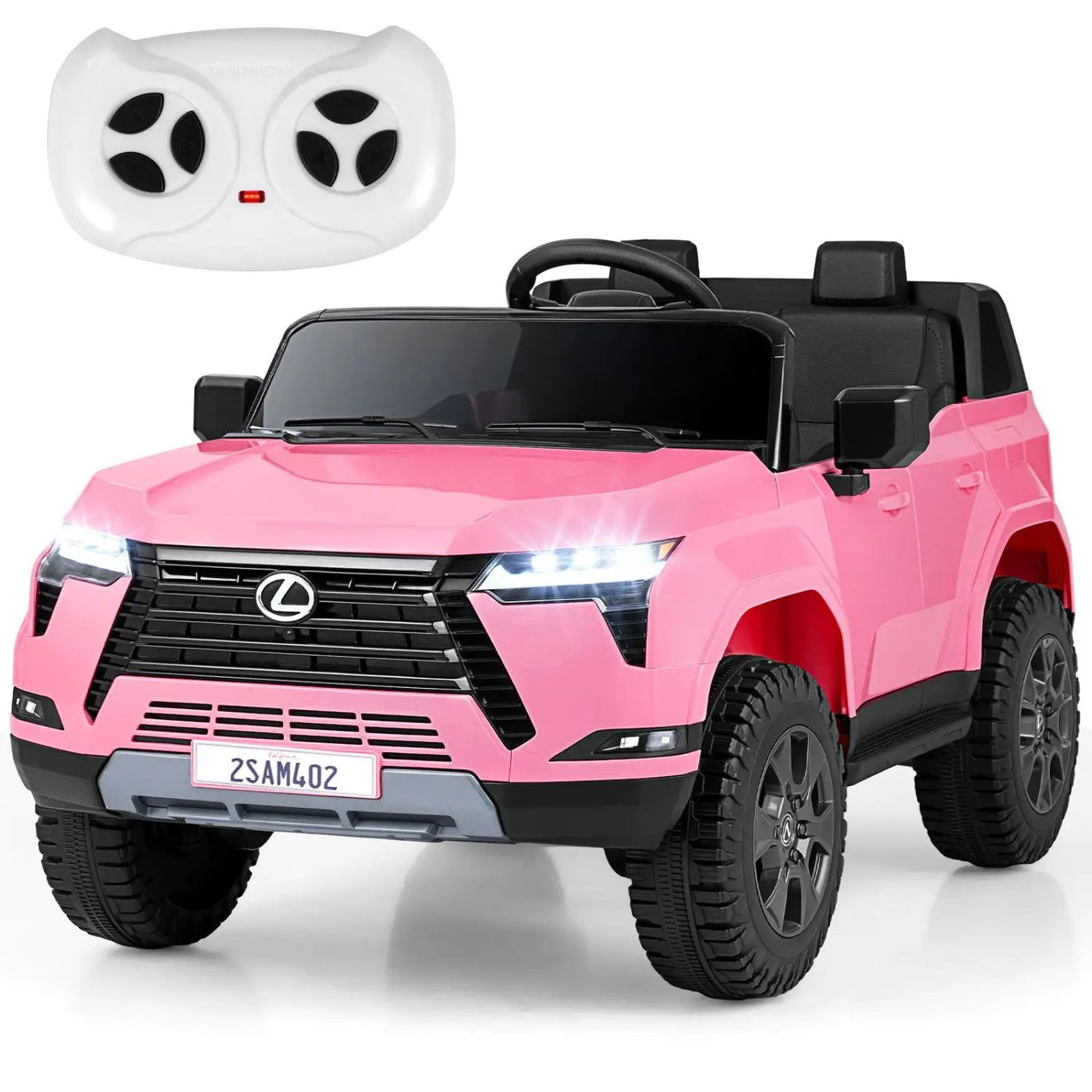 Ride on Car 24V 4WD Licensed LEXUS GX550 Electric Vehicle with Remote for Boys Girls Aged 3+ by DirectDeals