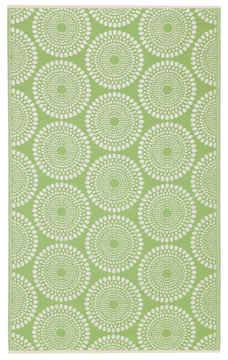 Rio - Green Outdoor Rug for Patio by Fab Habitat