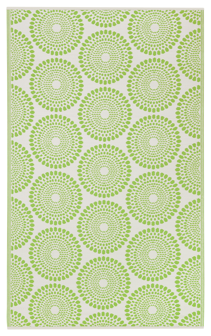 Rio - Green Outdoor Rug for Patio by Fab Habitat