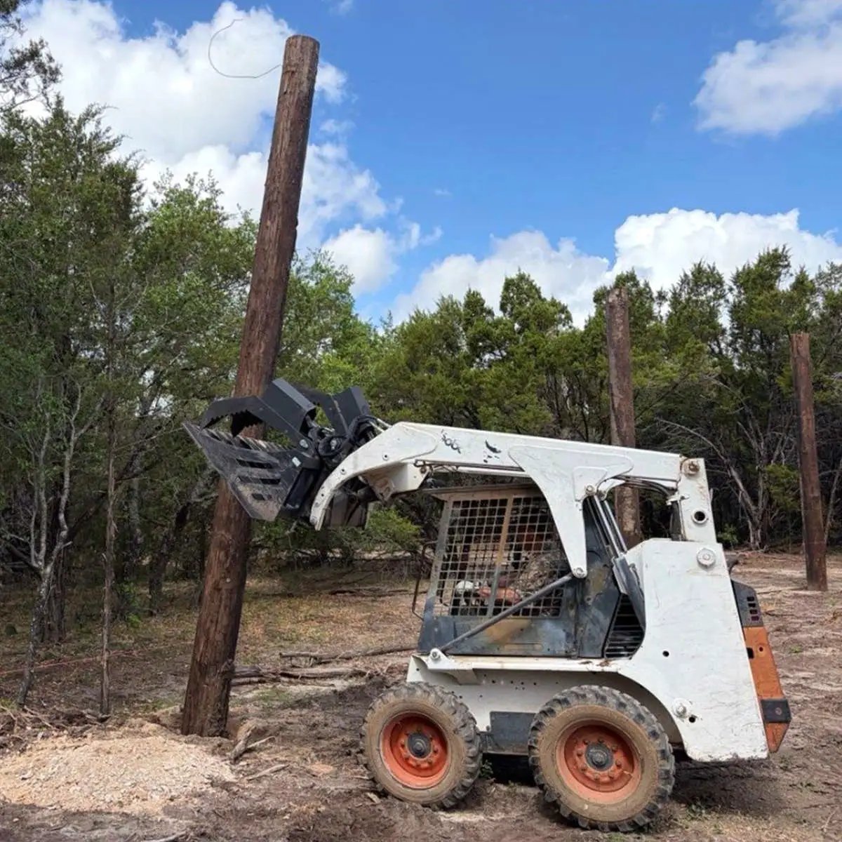 Greatbear 72" Rock Grapple Bucket by Chery Industrial