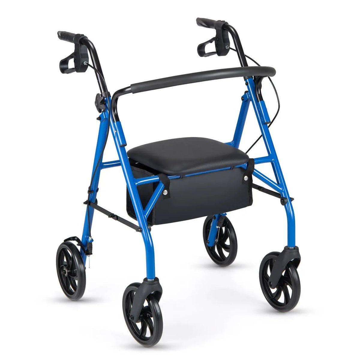 Rollator Walker with Seat and Height Adjustable Handles by DirectDeals