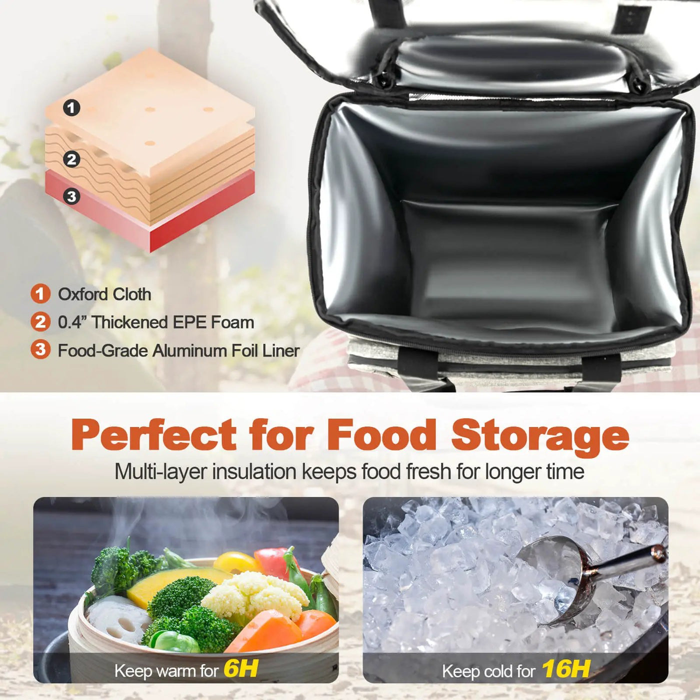 50-Can Large Leakproof Rolling Cooler with Detachable Bottom Plate by DirectDeals