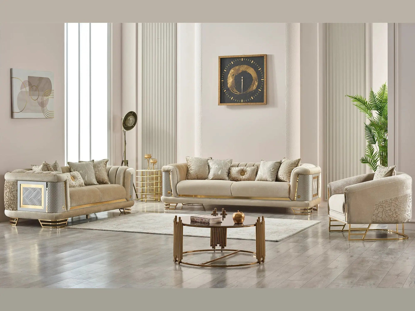 Romans Living Room Set by Ornate Furniture