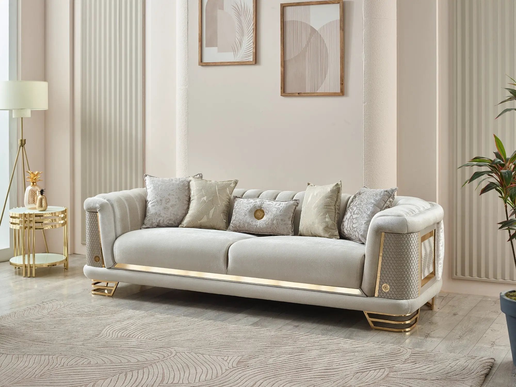 Romans Living Room Set by Ornate Furniture