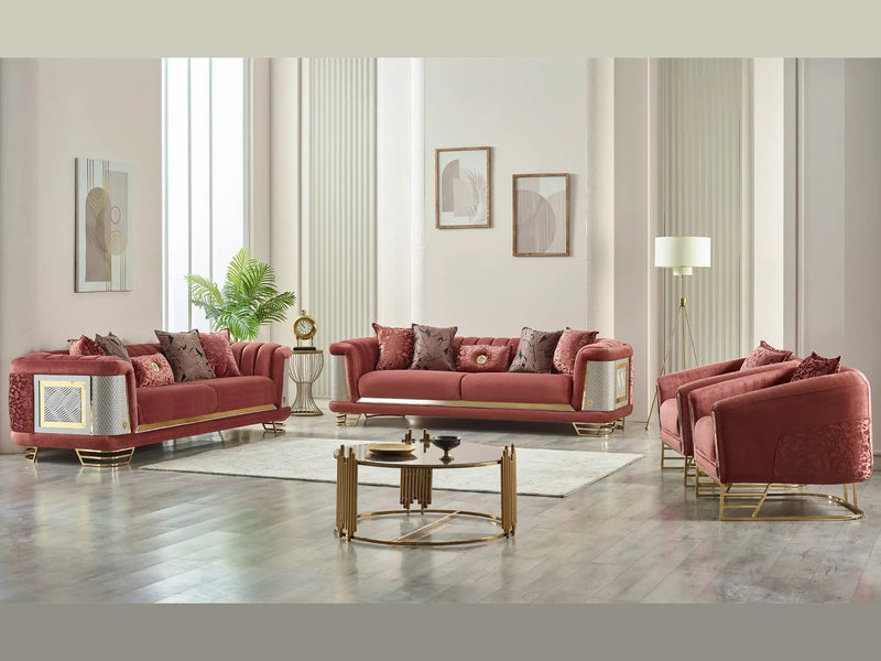 Romans Living Room Set by Ornate Furniture