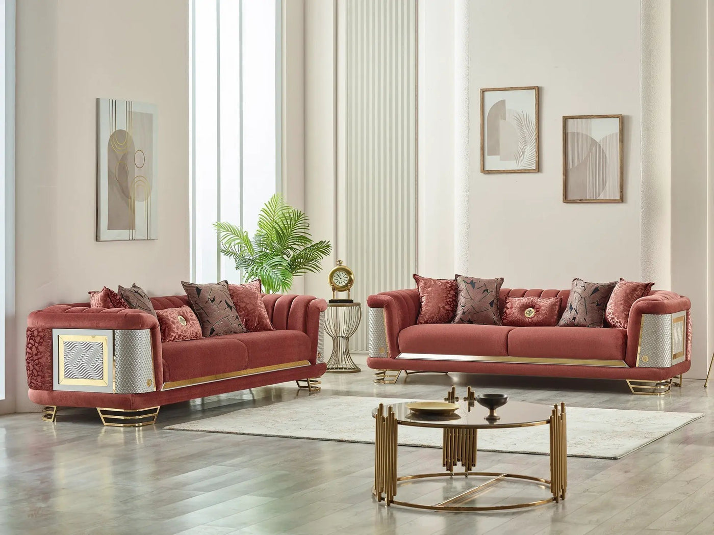 Romans Living Room Set by Ornate Furniture