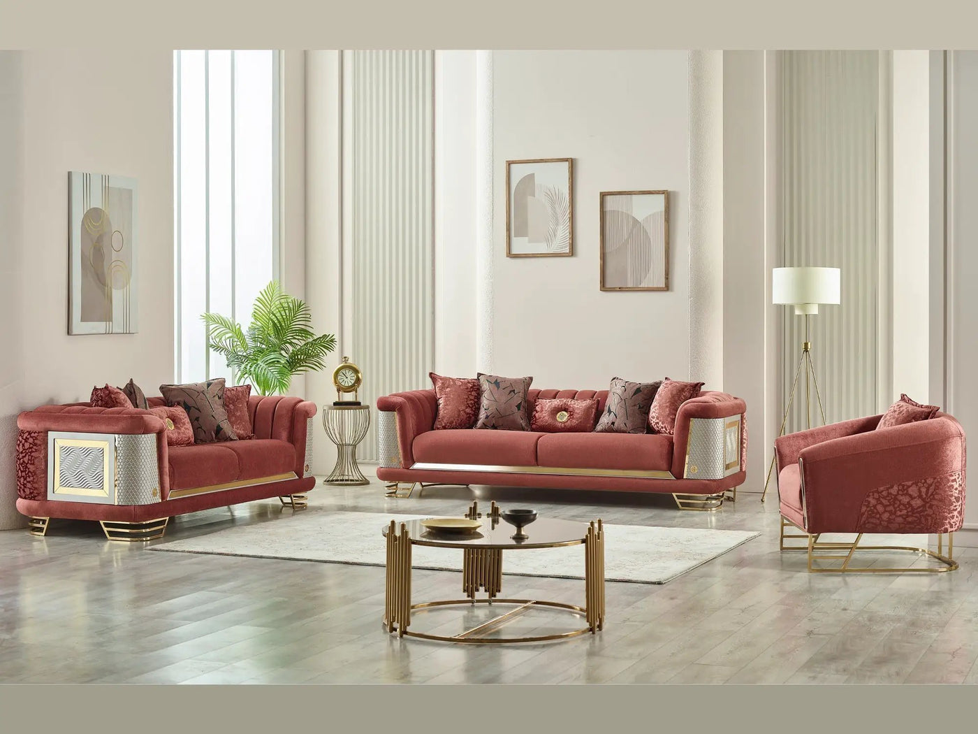 Romans Living Room Set by Ornate Furniture