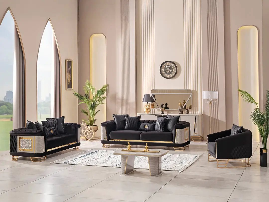 Romans Living Room Set by Ornate Furniture