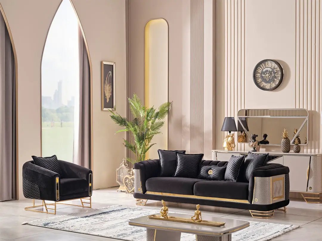 Romans Living Room Set by Ornate Furniture