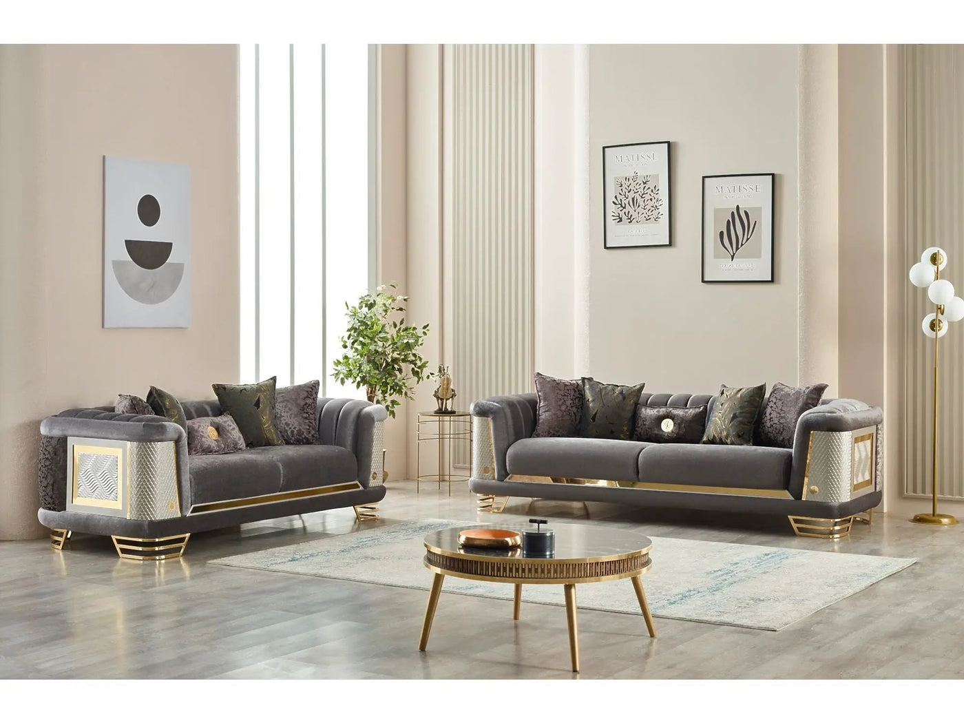 Romans Loveseat by Ornate Furniture