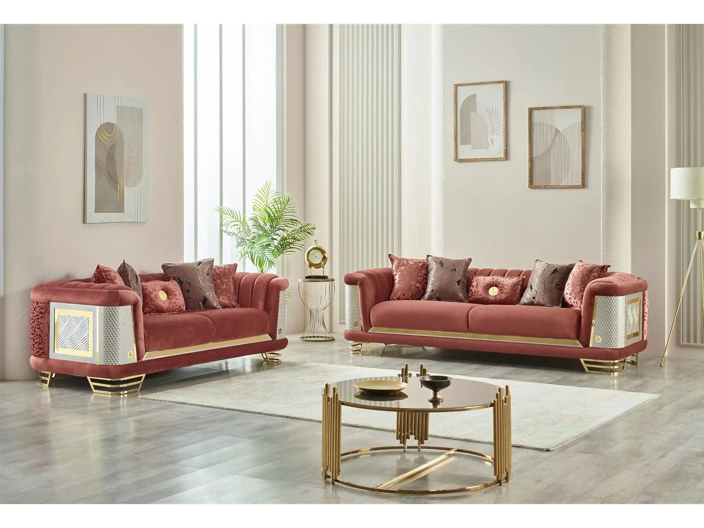 Romans Loveseat by Ornate Furniture
