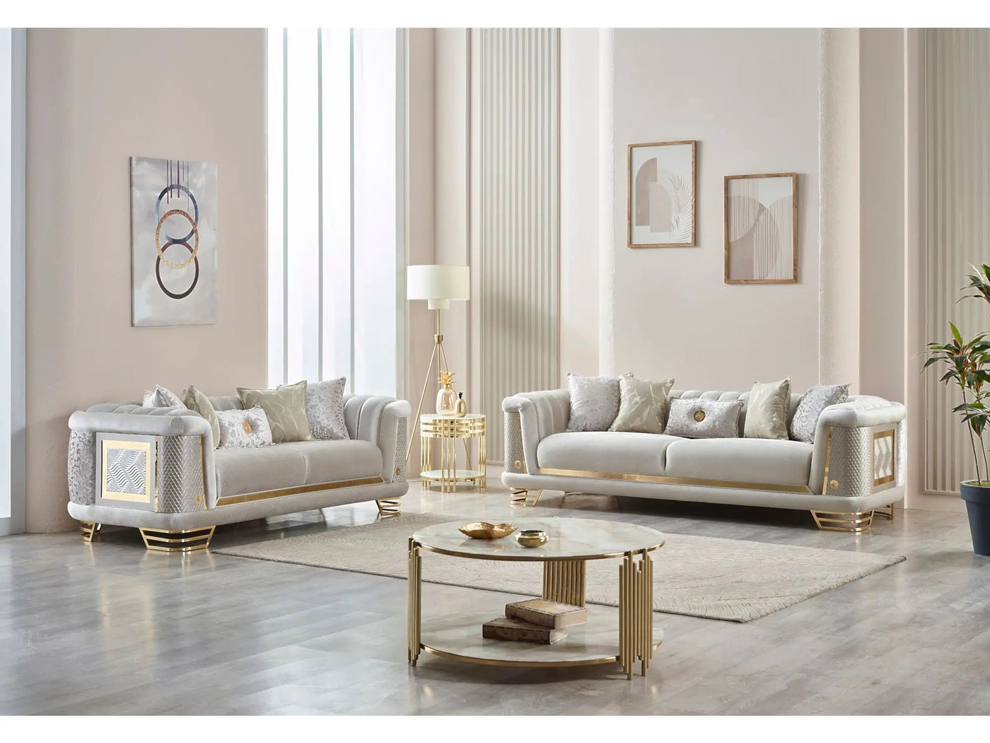 Romans Loveseat by Ornate Furniture