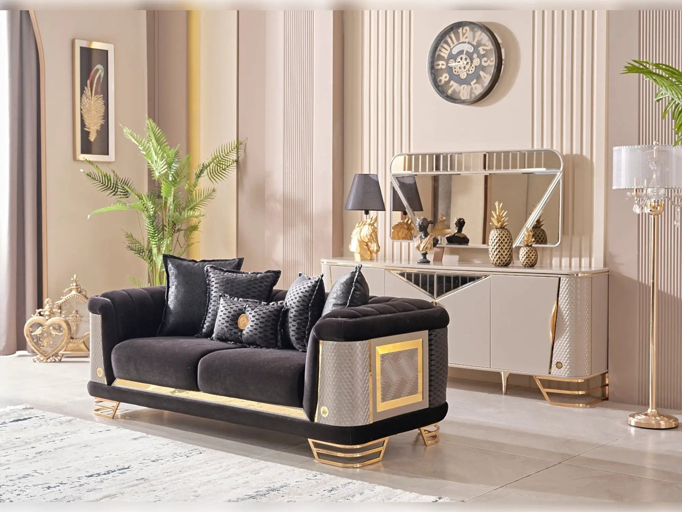 Romans Loveseat by Ornate Furniture