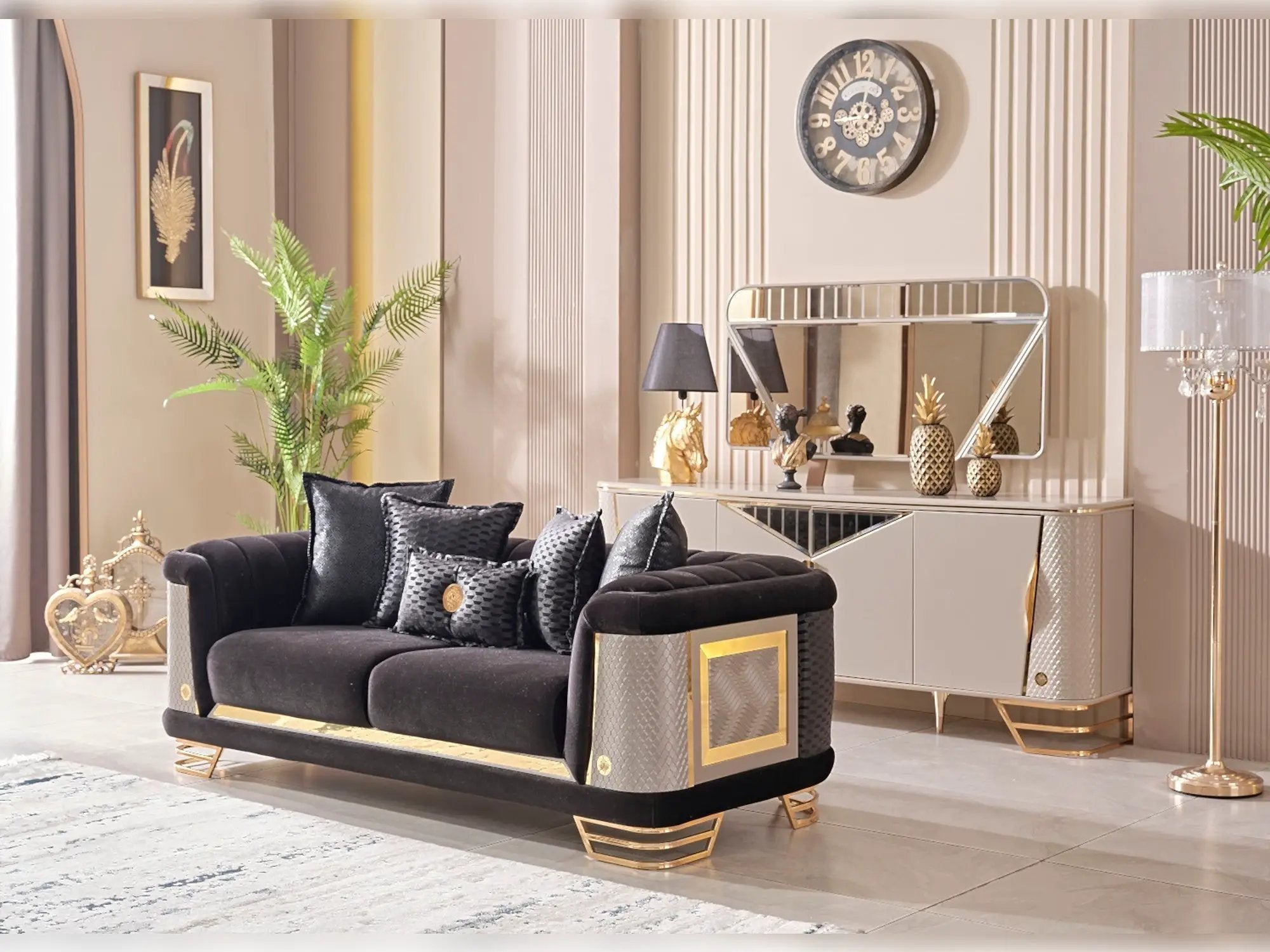 Romans Loveseat by Ornate Furniture