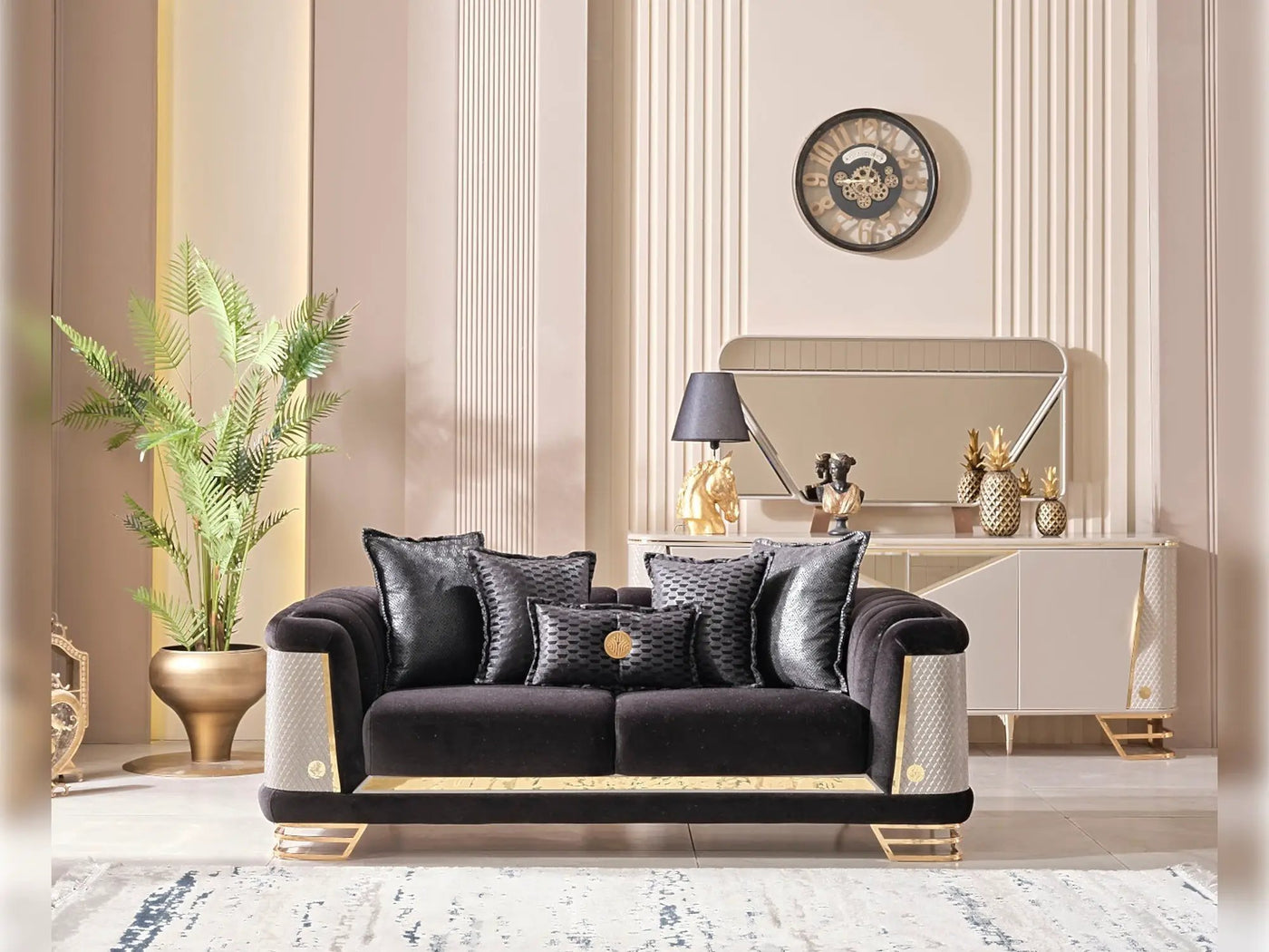 Romans Loveseat by Ornate Furniture