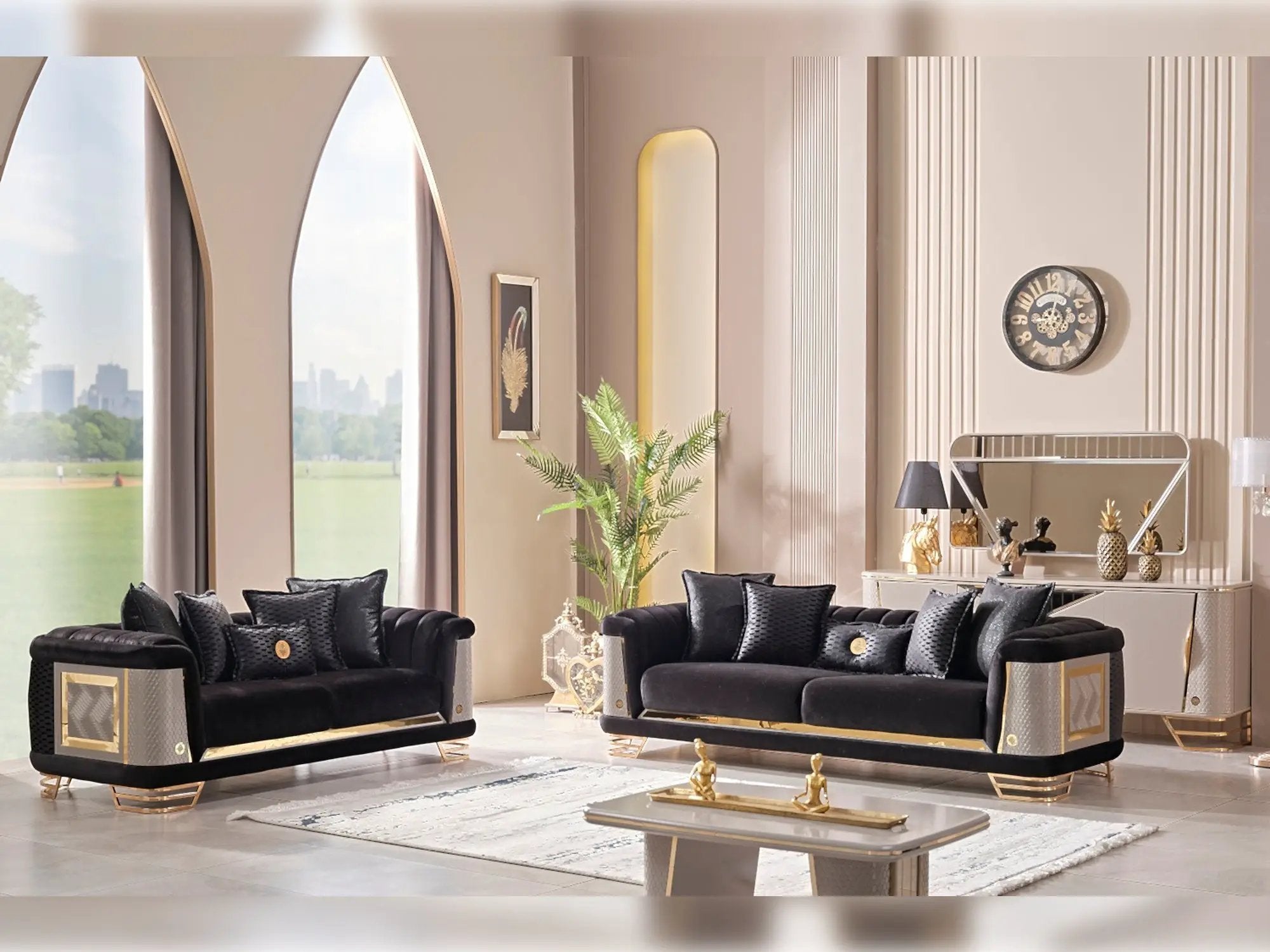 Romans Loveseat by Ornate Furniture