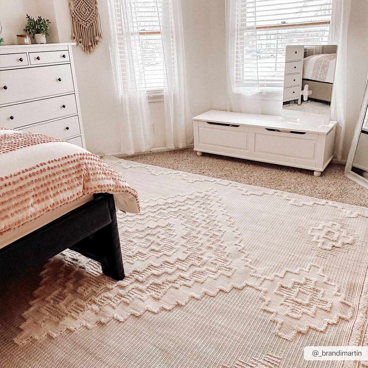 Rosales High-Low Rustic Rug by Boutique Rugs