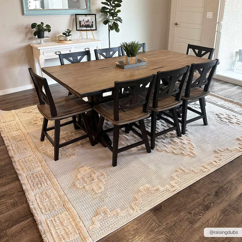 Rosales High-Low Rustic Rug by Boutique Rugs