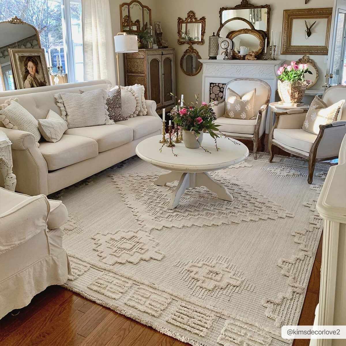 Rosales High-Low Rustic Rug by Boutique Rugs