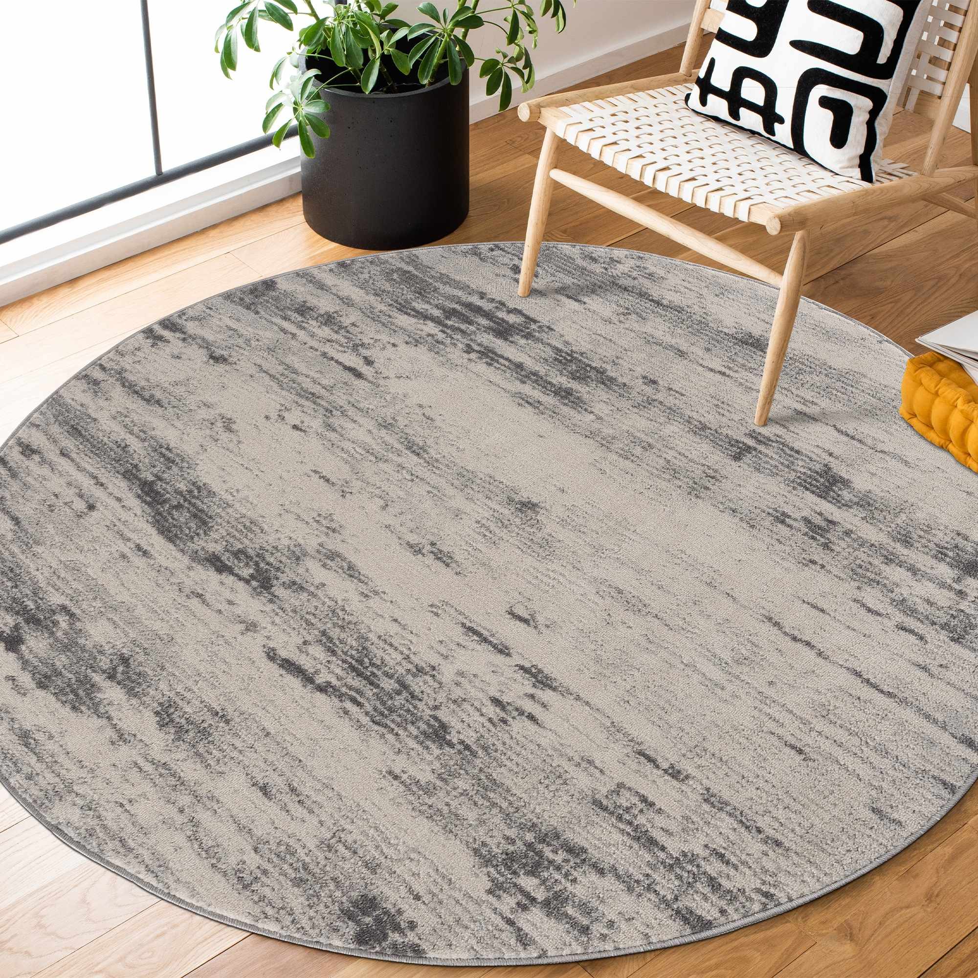 Tigrima 2320 Ivory & Gray Rug - Clearance by Boutique Rugs