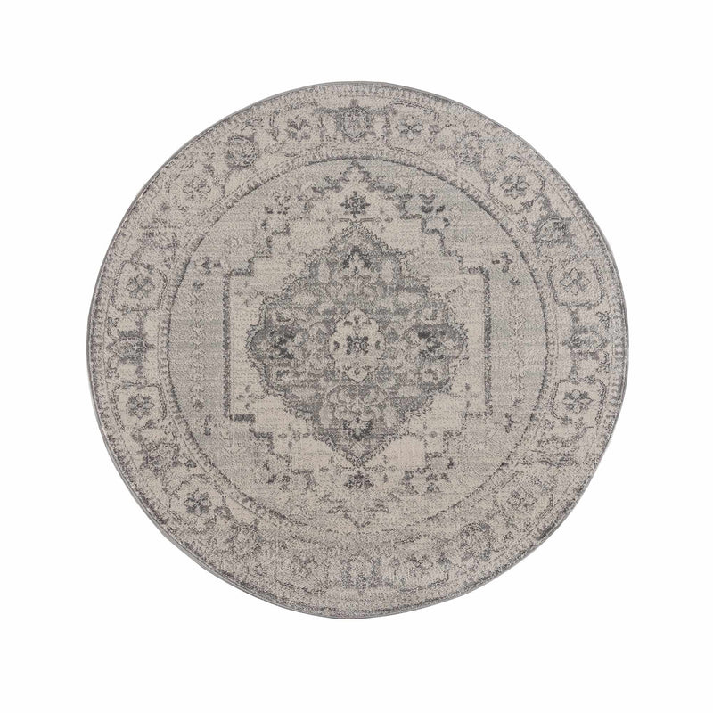 Tigried Ivory & Gray 2315 Area Rug - Clearance by Boutique Rugs