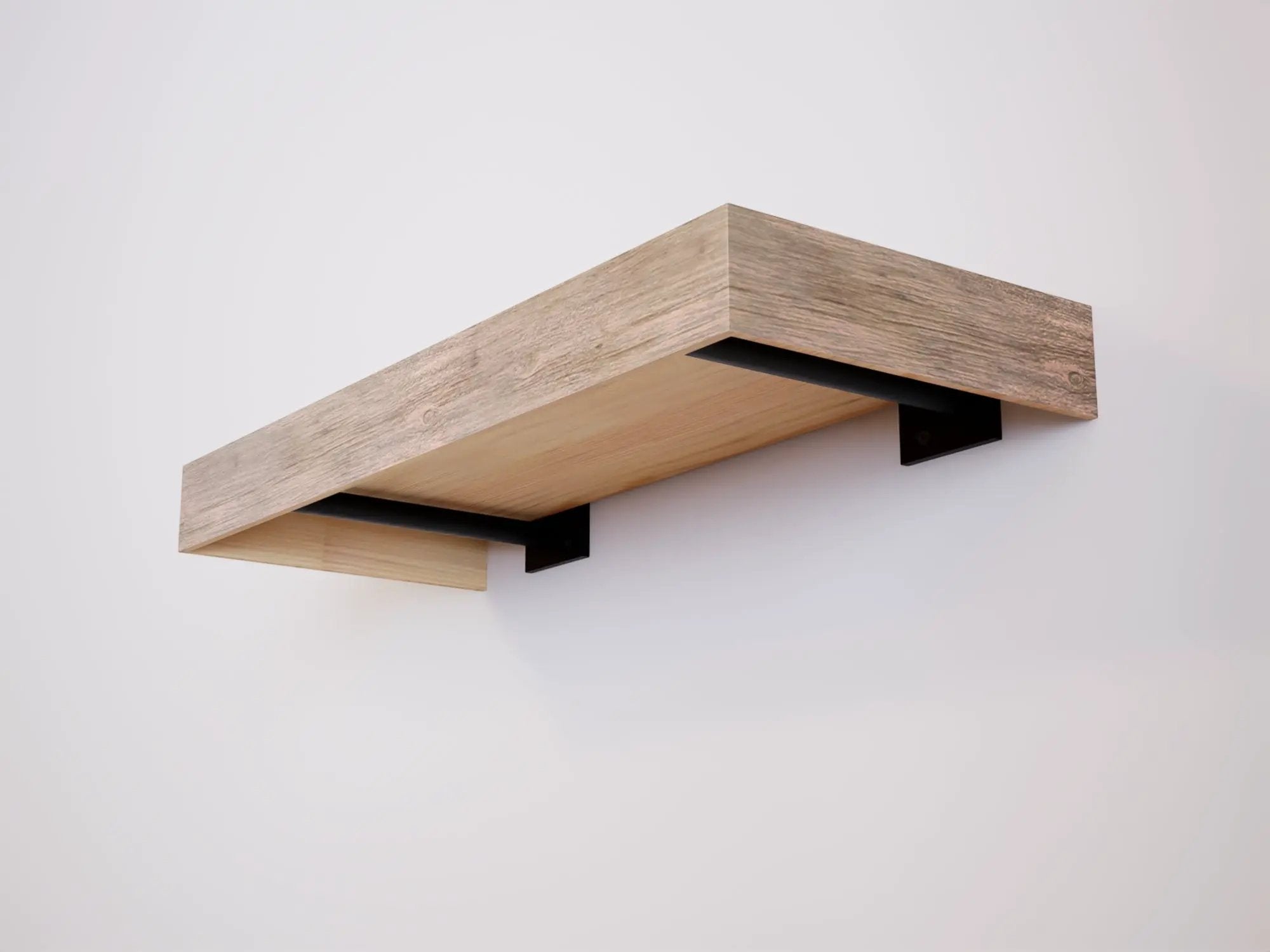 The Original™ Round Free Floating Shelf Bracket by The Original Granite Bracket