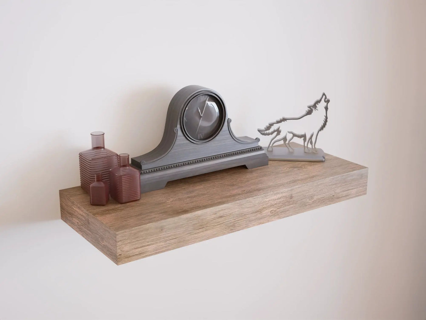 The Original™ Round Free Floating Shelf Bracket by The Original Granite Bracket