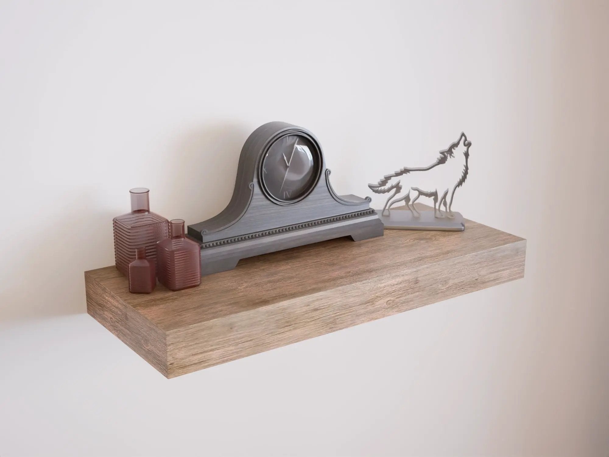 The Original™ Round Free Floating Shelf Bracket by The Original Granite Bracket