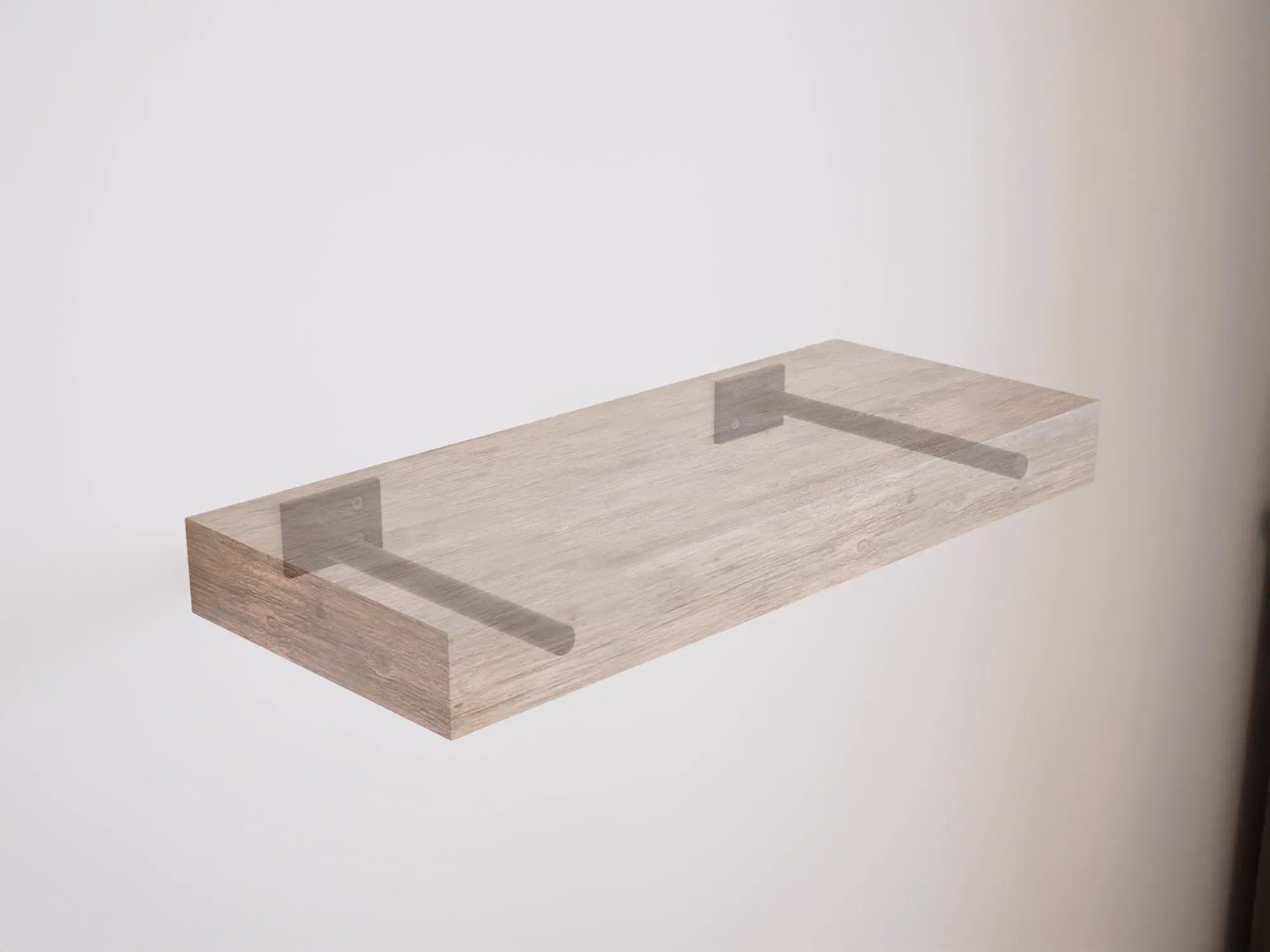 The Original™ Round Free Floating Shelf Bracket by The Original Granite Bracket