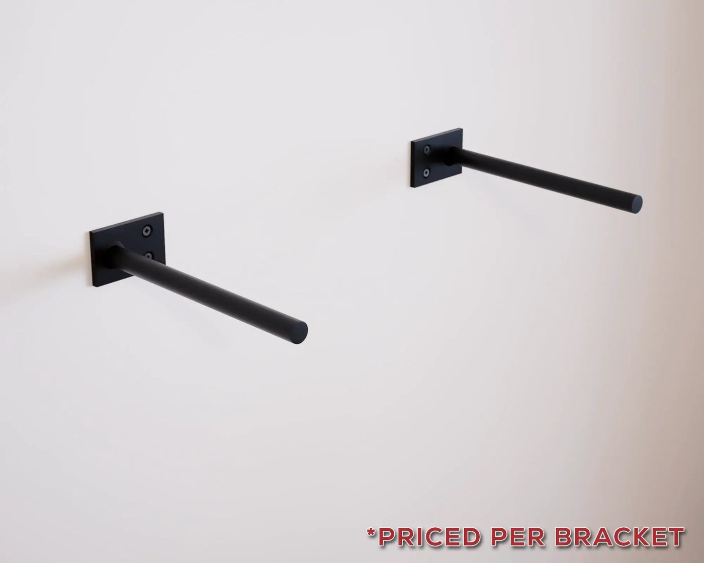 The Original™ Round Free Floating Shelf Bracket by The Original Granite Bracket