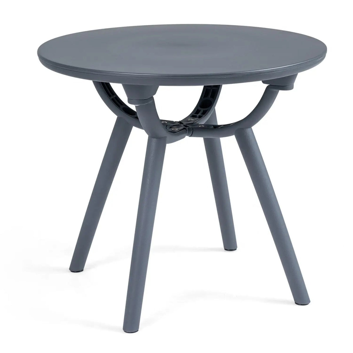 Round Patio Storage Side Table for Poolside and Balcony by DirectDeals
