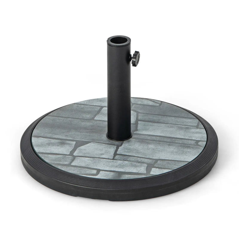 35lbs Umbrella Base with Built-in Cement by DirectDeals