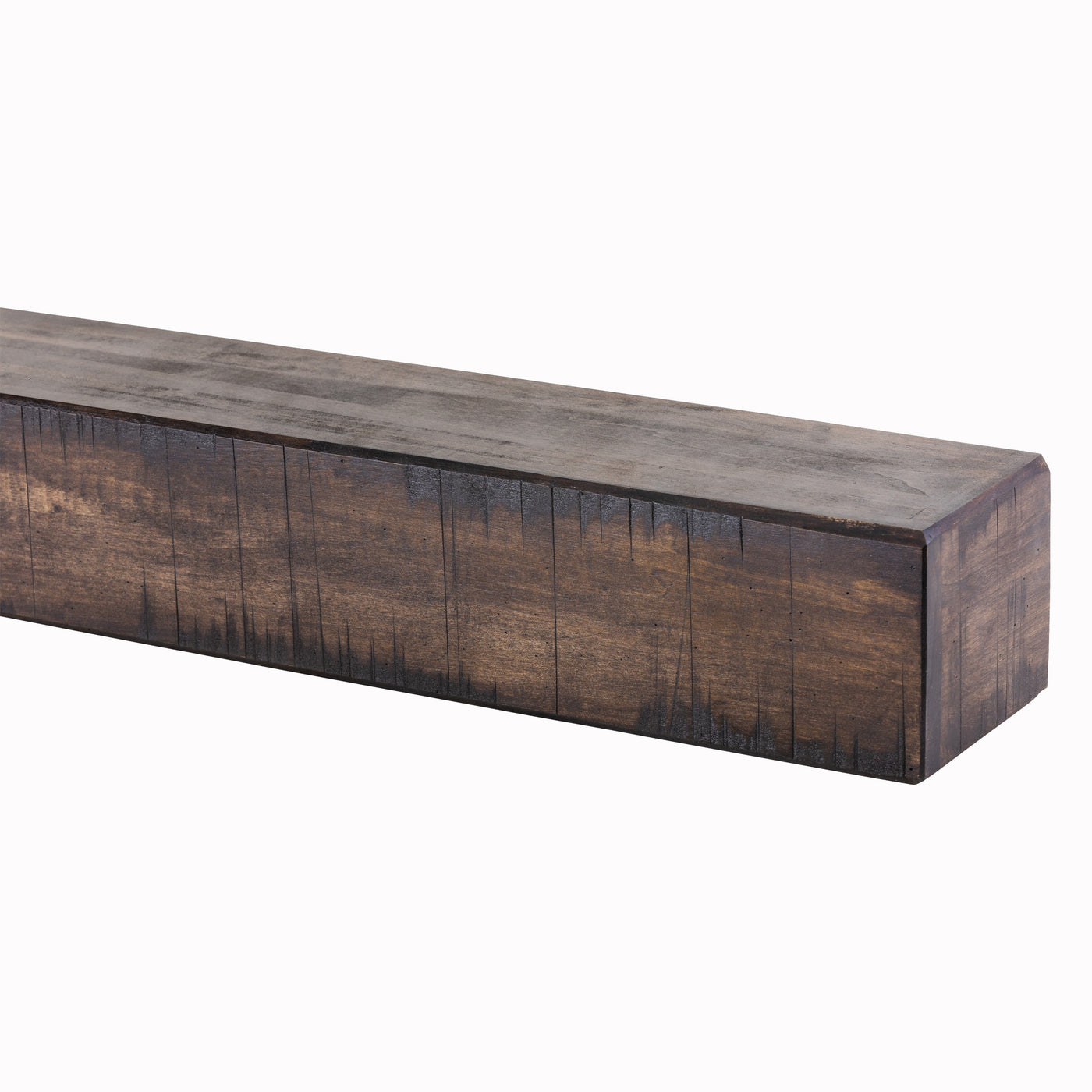 Rustic Poplar Fireplace Mantel Shelf by Dogberrycollections