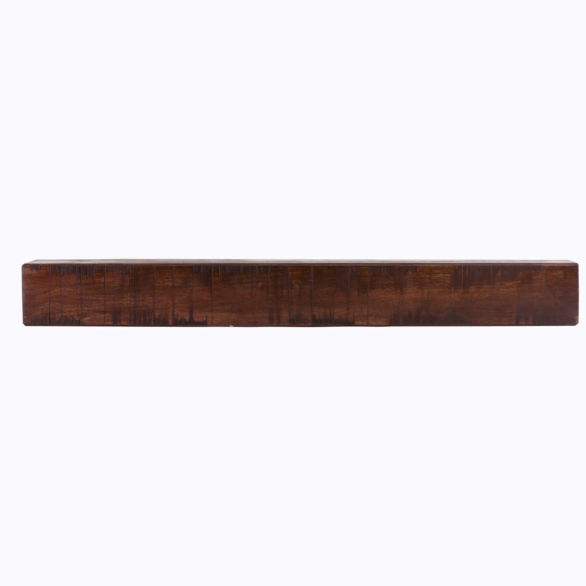 Rustic Poplar Fireplace Mantel Shelf by Dogberrycollections