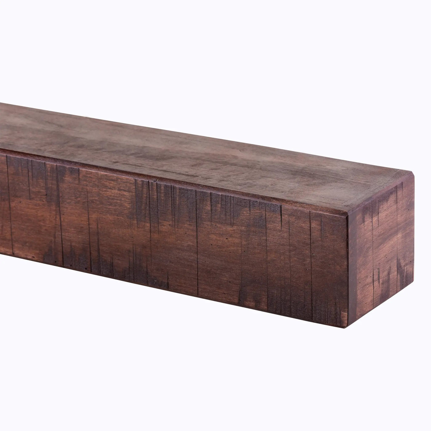 Rustic Poplar Fireplace Mantel Shelf by Dogberrycollections