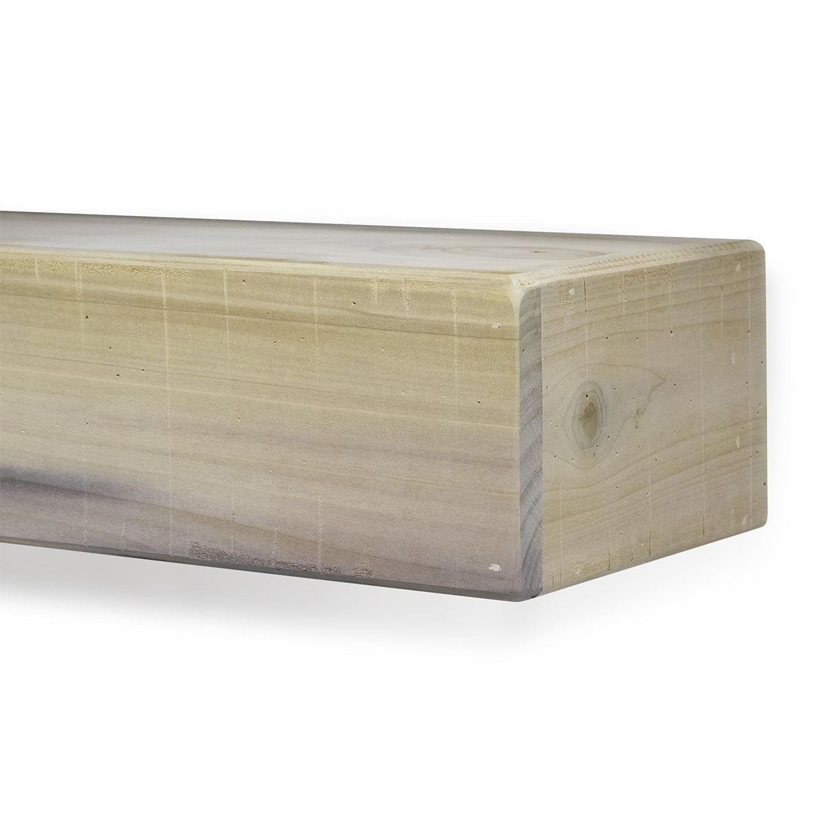 Rustic Poplar Fireplace Mantel Shelf by Dogberrycollections