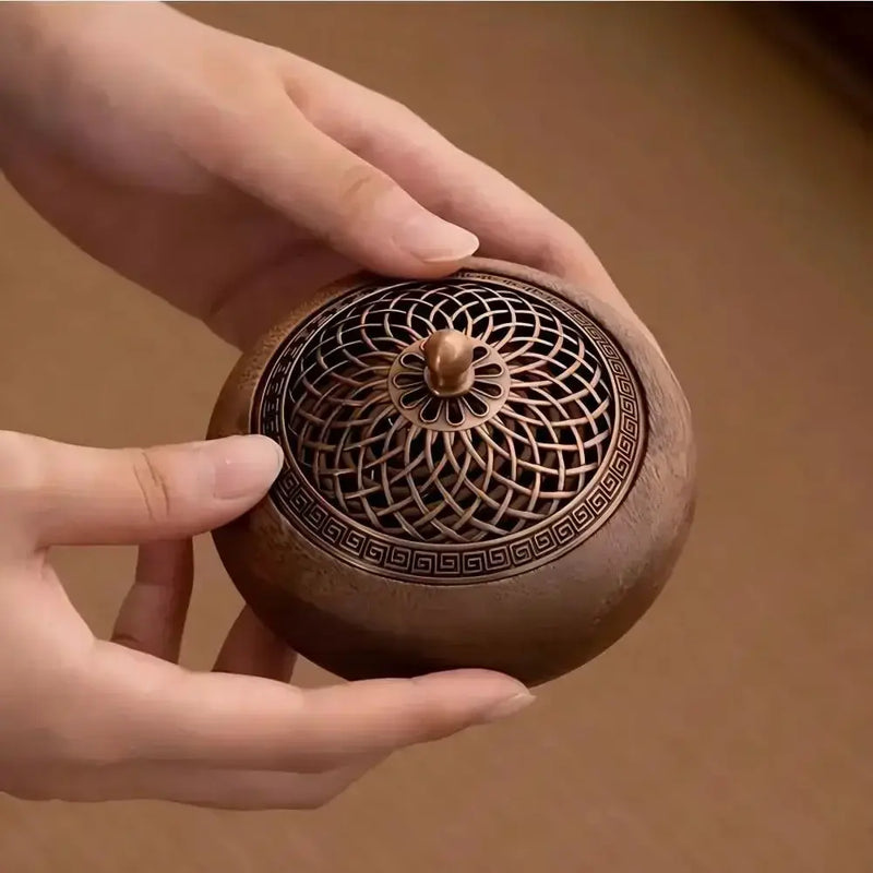 Incense Burner - Indoor Solid Wood by House Of Avana