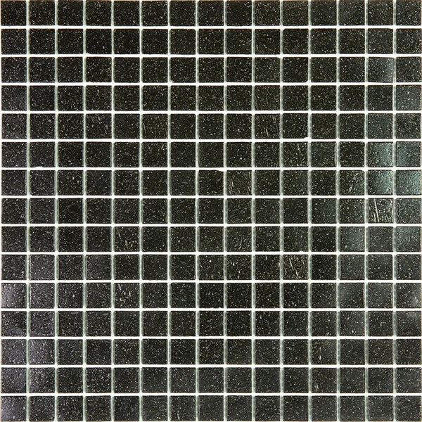 Dark Brown 12x12 Glossy Uniform Square Glass Mosaic Tile (20 pack, 20 sq ft/case)