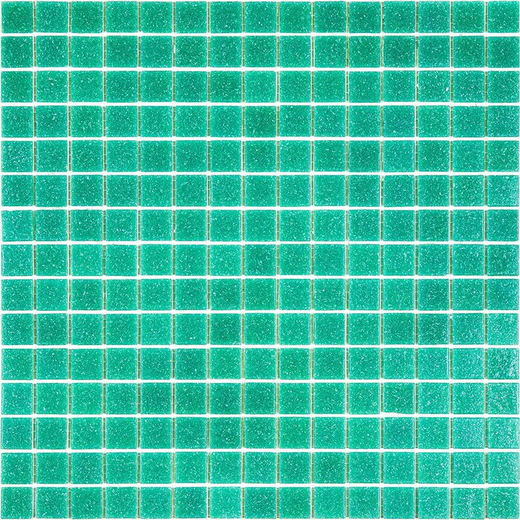 Jade Green 12x12 Glossy Uniform Square Glass Mosaic Tile (20 pack, 20 sq ft/case) by Apollo Tile