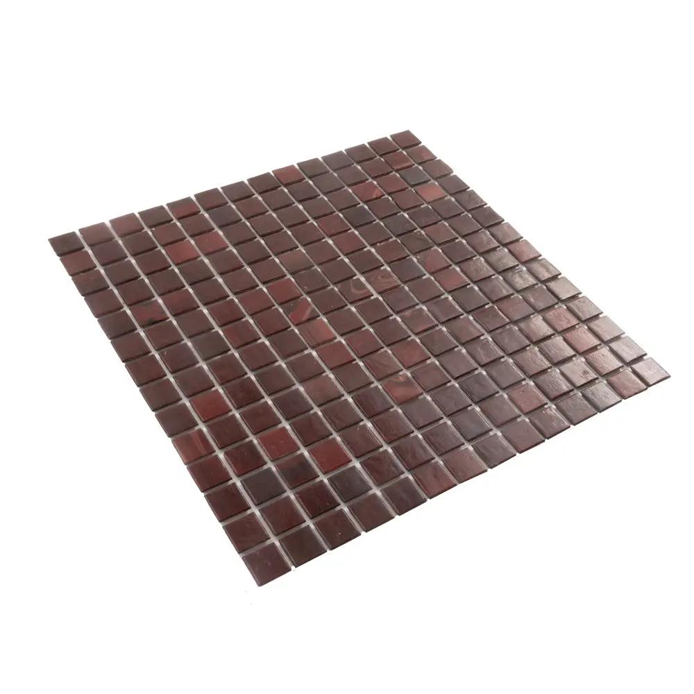 Ruby Red 12x12 Glossy Uniform Square Glass Mosaic Tile (20 pack, 20 sq ft/case) by Apollo Tile