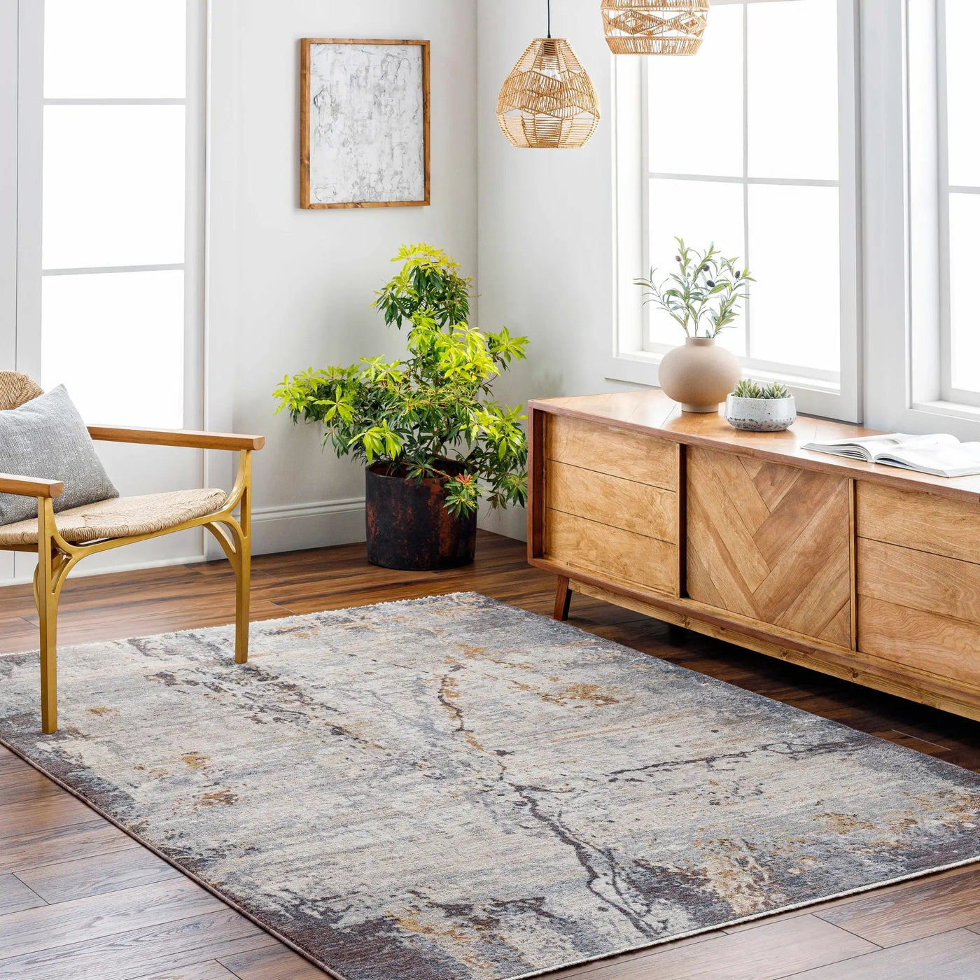 Alexi Luxe Rug with Fringes by Boutique Rugs