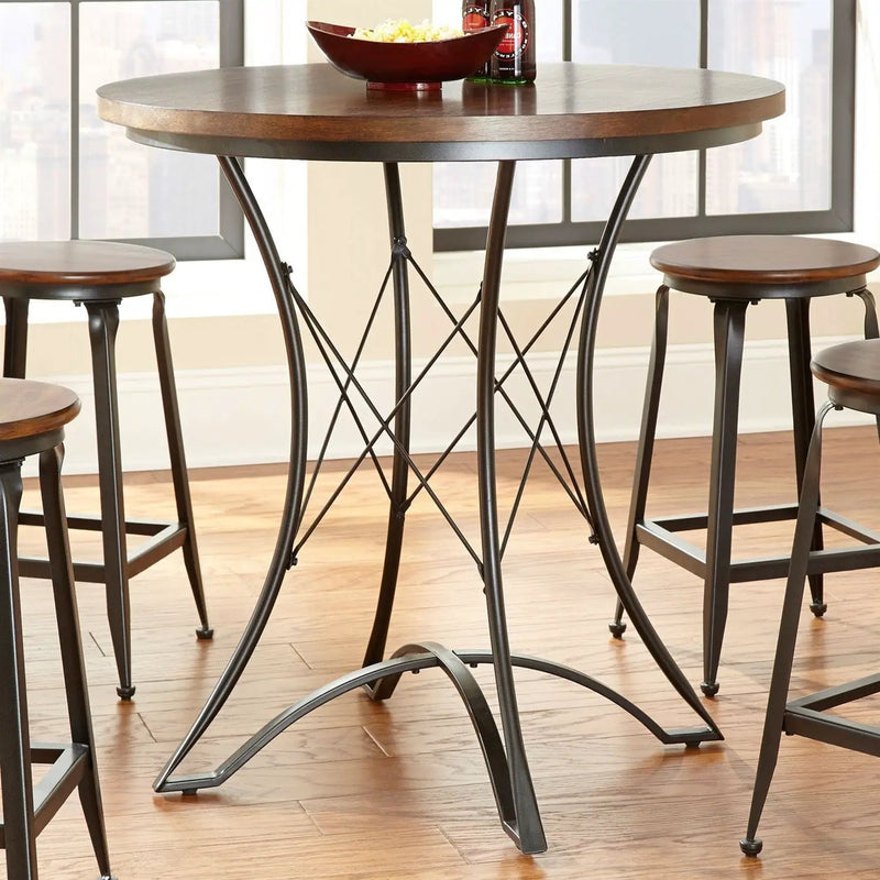 Round 36-inch Counter Height Kitchen Dining Table by HomePacific