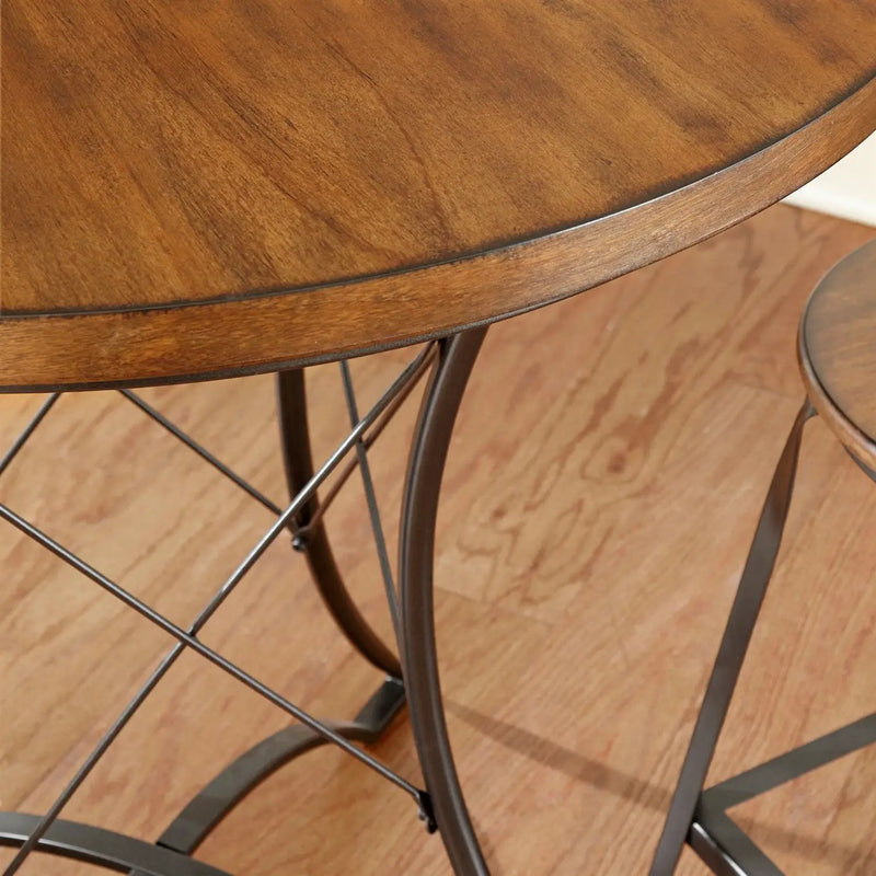 Round 36-inch Counter Height Kitchen Dining Table by HomePacific