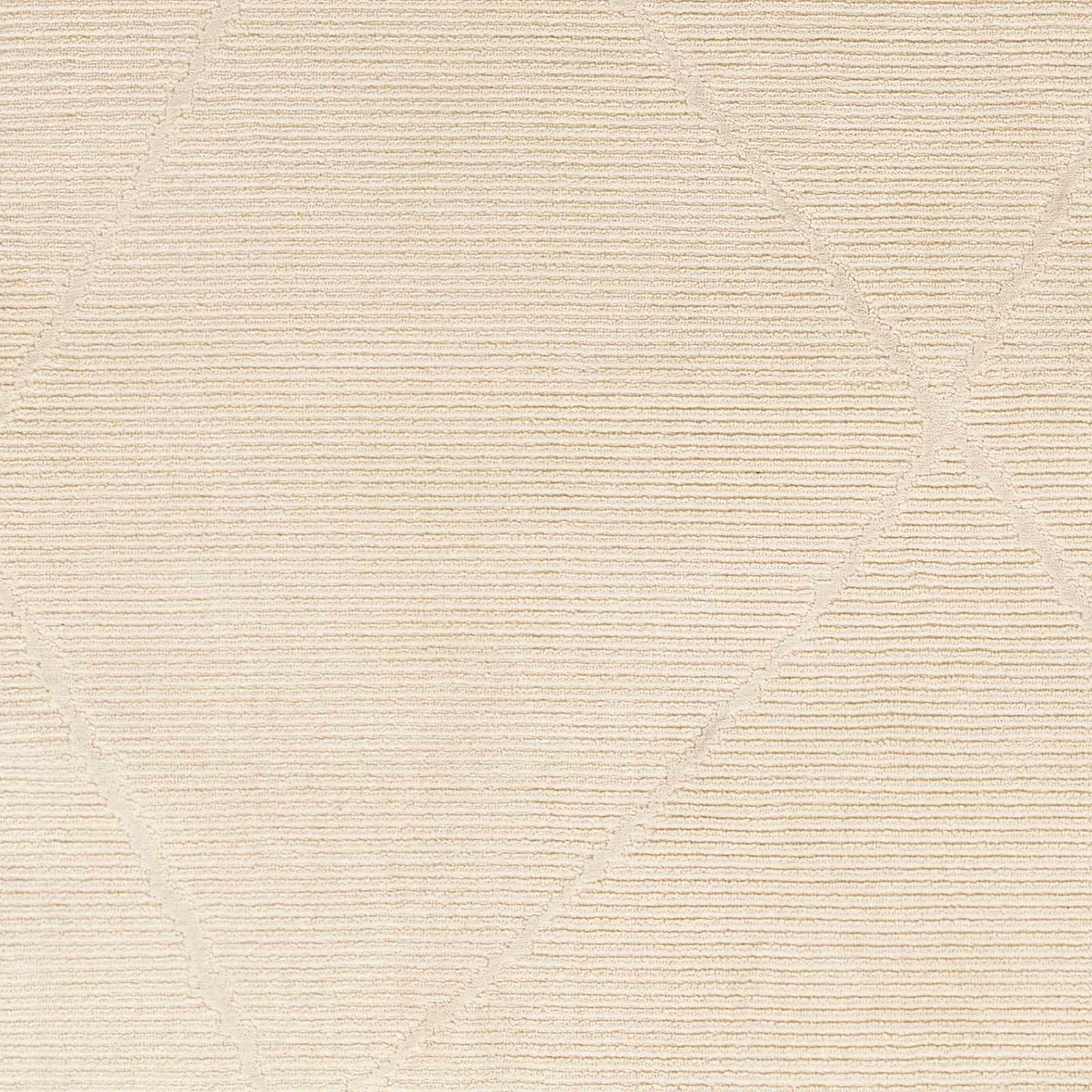 Aldis Cream Plush Textured Washable Rug by Boutique Rugs