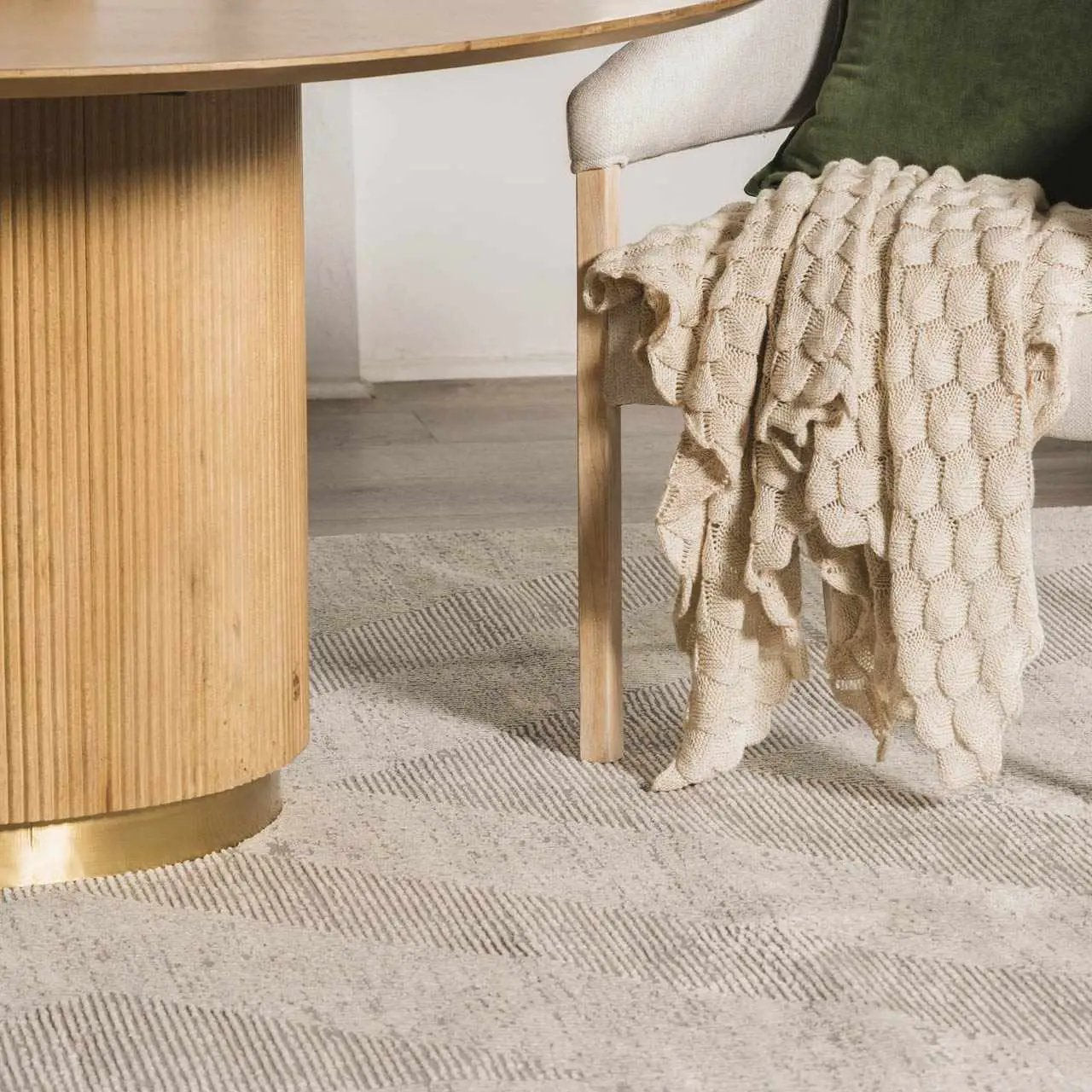Ayano Plush Textured Washable Rug by Boutique Rugs