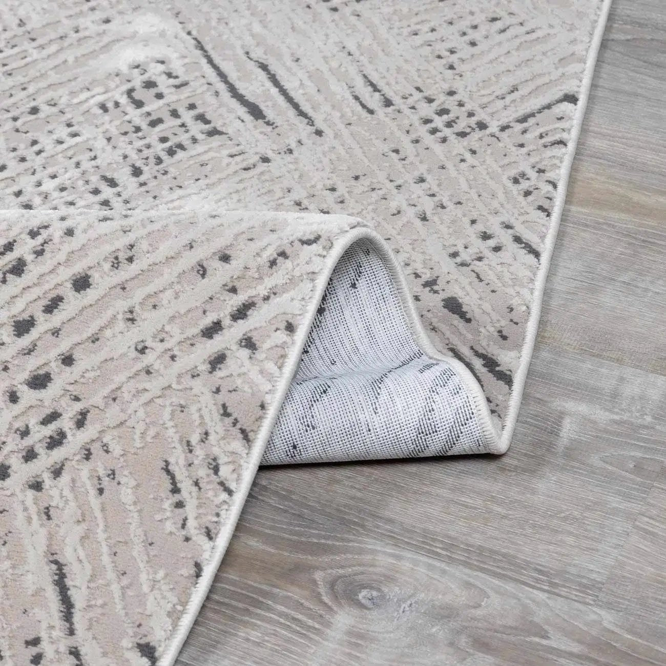 Garza Diamond Textured Washable Rug by Boutique Rugs