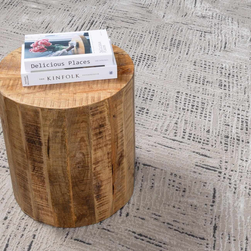 Garza Diamond Textured Washable Rug by Boutique Rugs