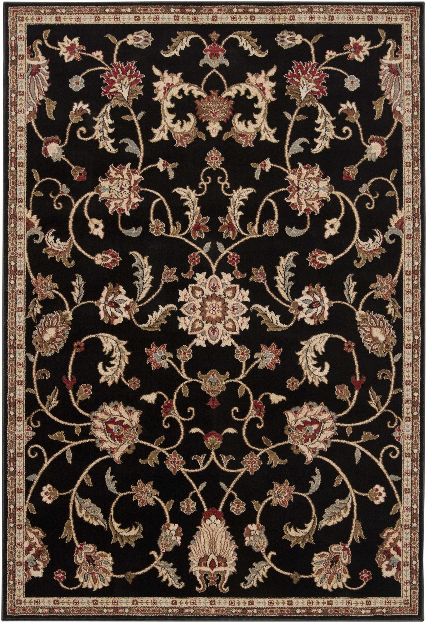 Salona Luxe Black Rug by Boutique Rugs