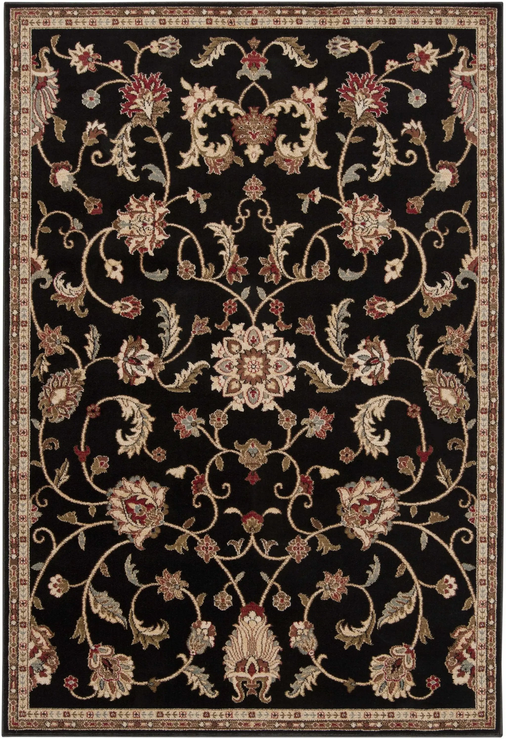 Salona Luxe Black Rug by Boutique Rugs