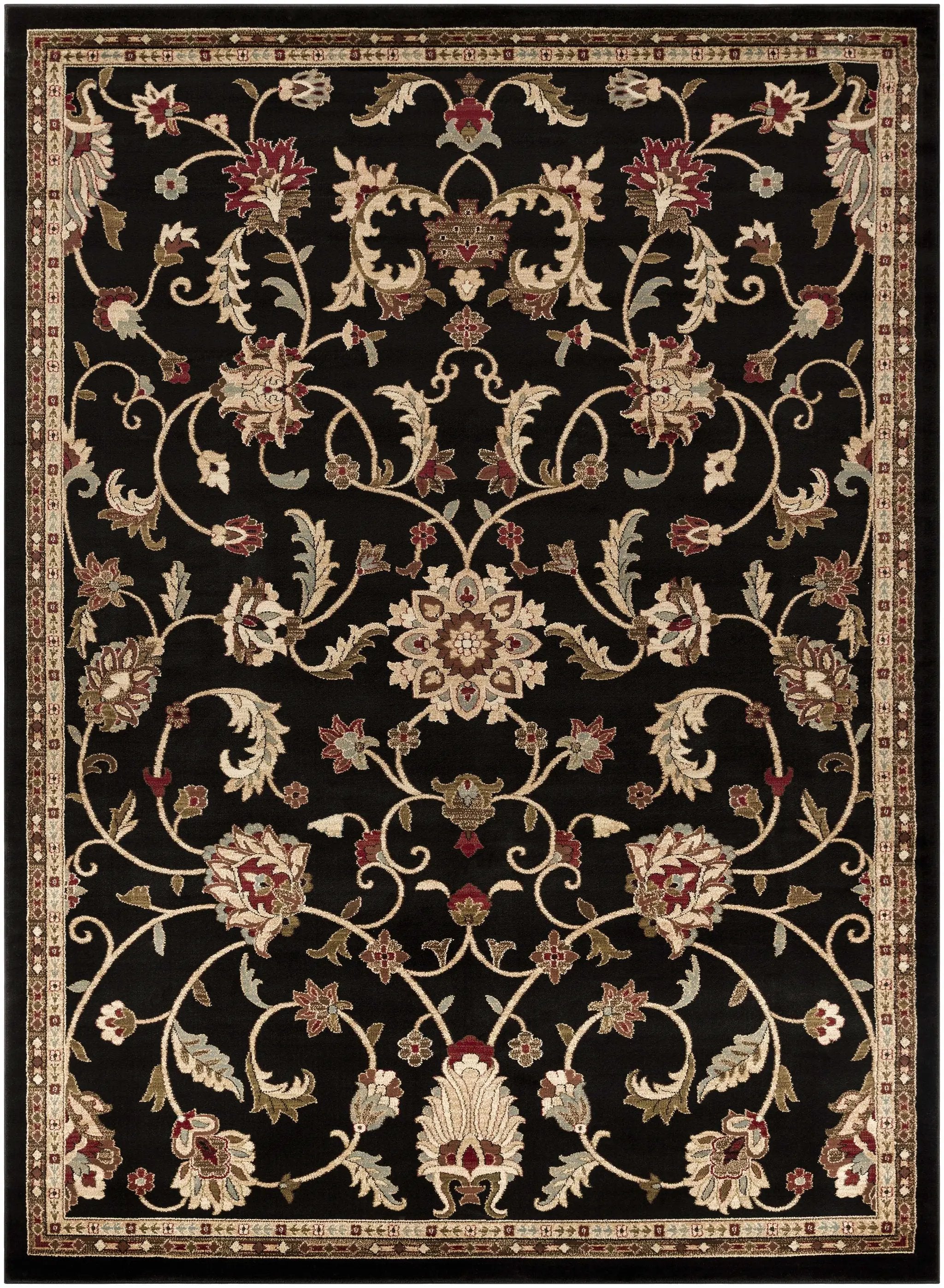 Salona Luxe Black Rug by Boutique Rugs